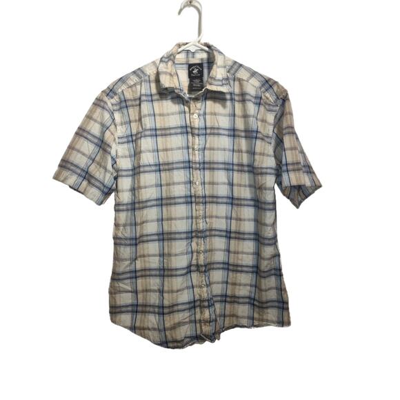 Beverly Hills Polo Club Men's Button Up Shirt Size Medium - Picture 1 of 1